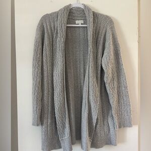 Lucky Brand Cozy Gray Knit Women's Sweater